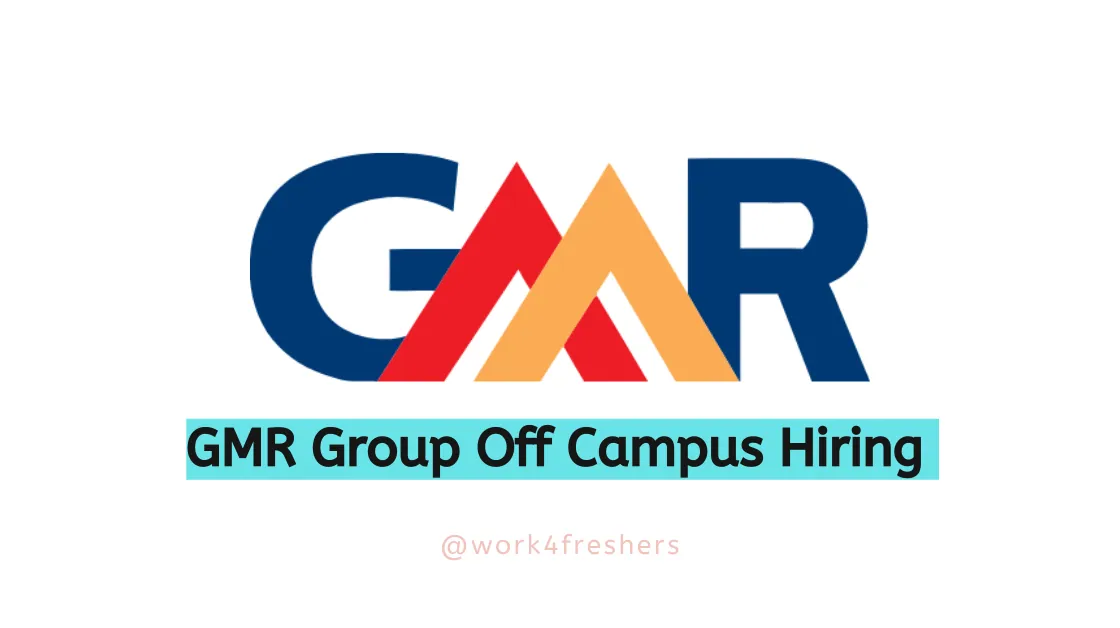GMR Group Off Campus 2024 Hiring Trainee | Apply Now
