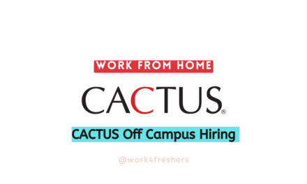 Work From Home Cactus for Editorial Reviewer | Apply Now!