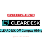 Work From Home Job Freshers | ClearDesk Recruitment 2024 | HR Intern
