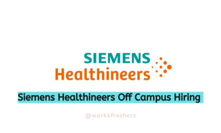 Siemens Healthineers Off Campus Senior Engineer 2024 | Apply Now!