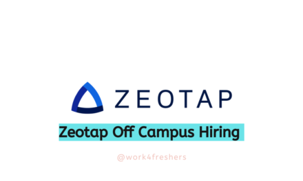 Zeotap Off Campus 2024 | Intern | Apply Now!