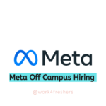 Meta Hiring Off Campus for the Software Engineer in Bangalore | Apply Online