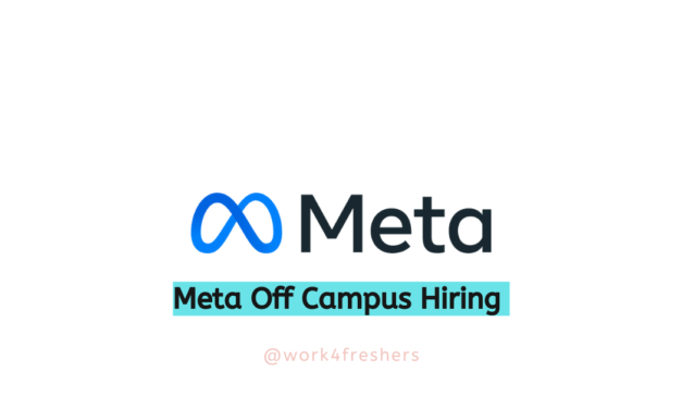 Meta Recruitment Hiring Freshers for Engineer | Apply Now !