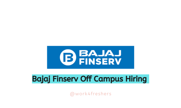 Bajaj Finserv Recruitment 2024 | Executive Roles Details