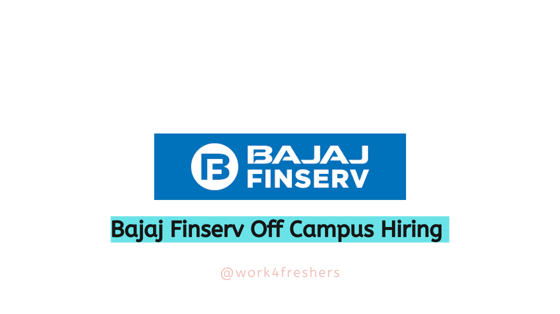 Bajaj Finserv Recruitment 2024 | Executive Roles Details