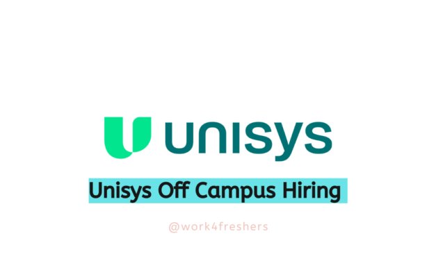 Unisys Off Campus 2024 | Associate Engineer | Apply Now!