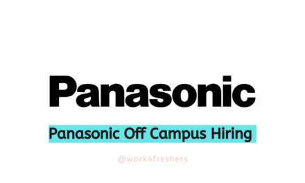 Panasonic Recruitment Drive for Python Developer | Apply Now!