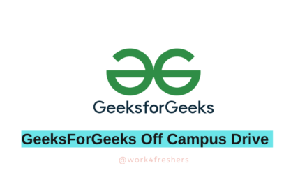 GeeksForGeeks Off Campus 2024 | Internship | Apply Now!