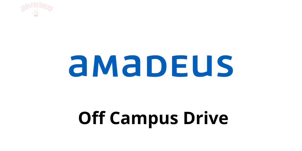 Amadeus Recruitment 2024 – Associate Software Development Engineer