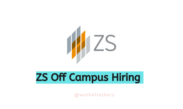 ZS Off Campus 2024 Hiring | Associate | Apply Now!