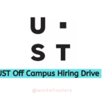 UST Off Campus 2025 For Firmware Developer Trainee | Bangalore | Apply Now!