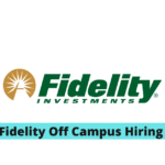 Fidelity Hiring Apprentice | Bangalore/ Chennai | Apply Now