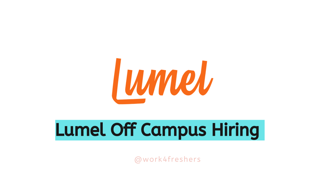 Lumel Off Campus 2025 Hiring Junior IT Administrator | Apply Now!