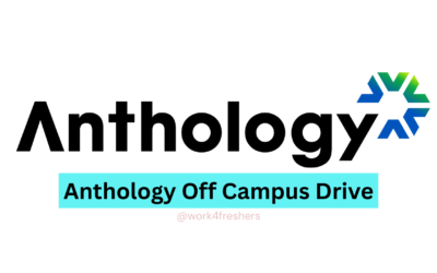 Work From Home Anthology Off Campus Drive 2025 | Hybrid
