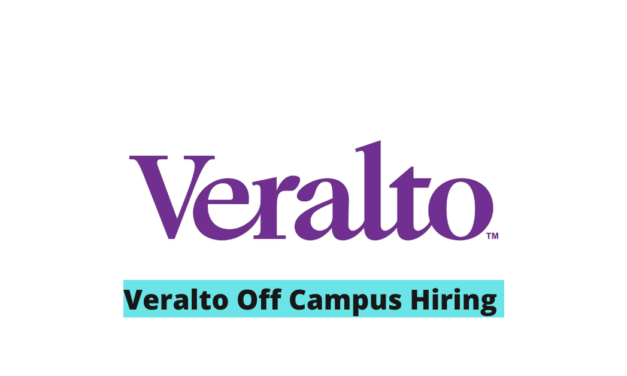 Veralto Off Campus 2025 Software Engineer | Apply Now!