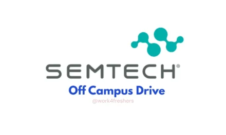 Semtech Internship 2025 | Freshers can apply