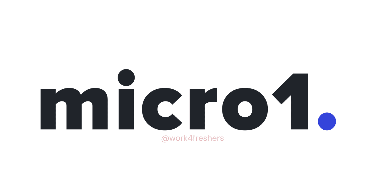 Micro1 Hiring UI Developer | Off Campus Drive 2025