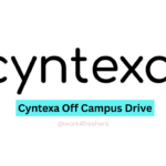 Cyntexa Off Campus 2025 | Associate Software Developer Job
