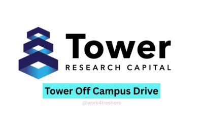 Tower Off Campus Hiring Intern | Gurgaon | Apply Now!