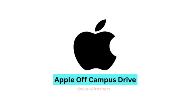 Apple Off Campus Vacancy | Software Engineer | Apply Now
