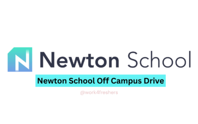 Newton School Off Campus Hiring Intern | Hyderabad | Apply Now
