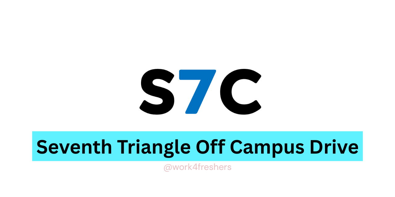 New Internship Update for Freshers | Seventh Triangle | Don’t Miss