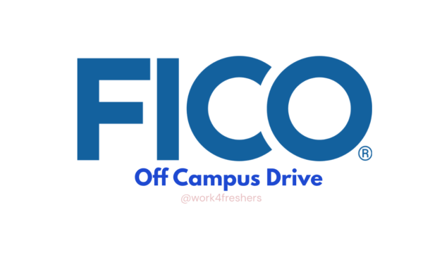 FICO Off Campus 2025 | Software Engineering| Hiring Freshers