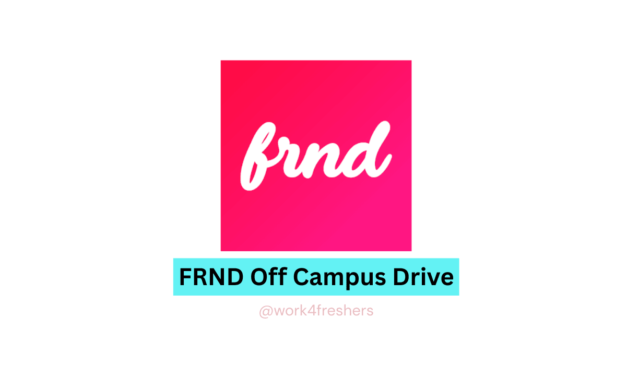 FRND Internship hiring 2025| Bengaluru | Backend Intern