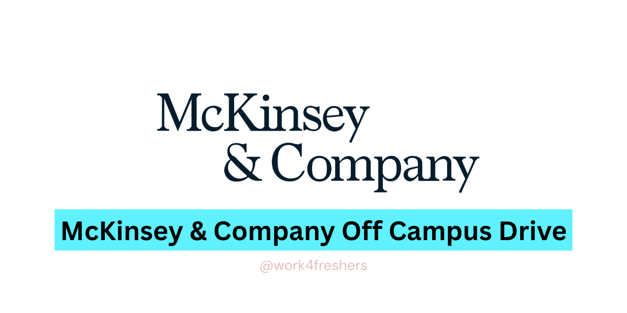 McKinsey & Company Hiring Intern | Multiple Location