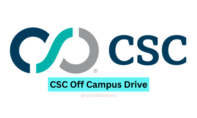 CSC Hiring Intern for Freshers | Latest Opportunity Don’t Miss