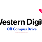 Western Digital Off Campus Hiring | Freshers Engineer | Bengaluru