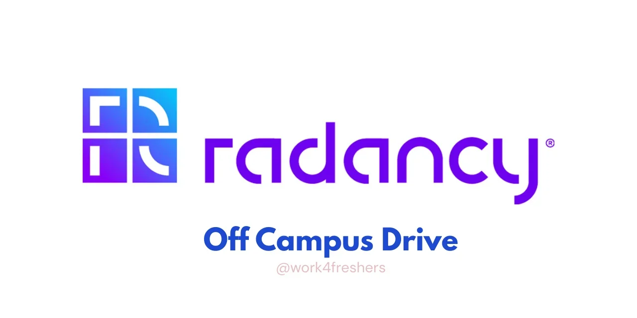 Radancy Off Campus Hiring 2025 | Bengaluru | Front End Engineer