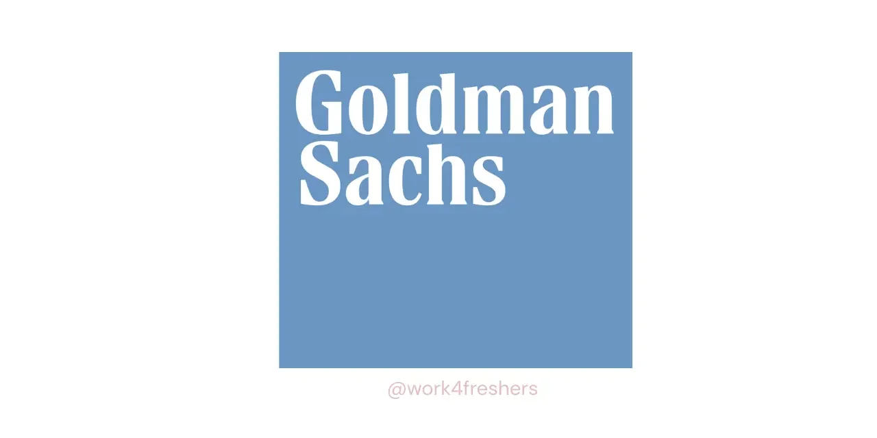 Goldman Sachs Off Campus Hiring Associate | Bengaluru