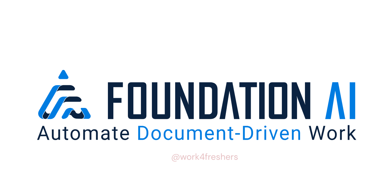 Foundation AI Off Campus Hiring Associate | Hyderabad
