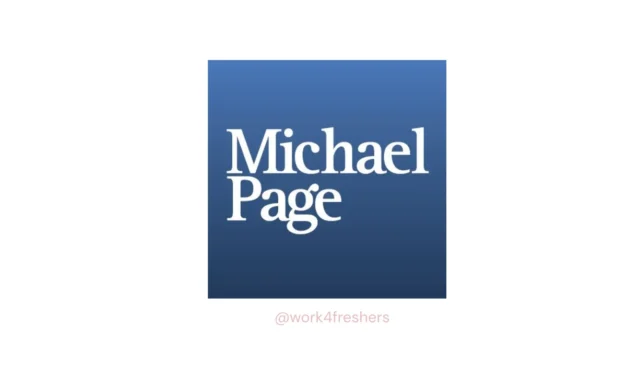 New Work From Home Job From Michael Page | Apply Online!