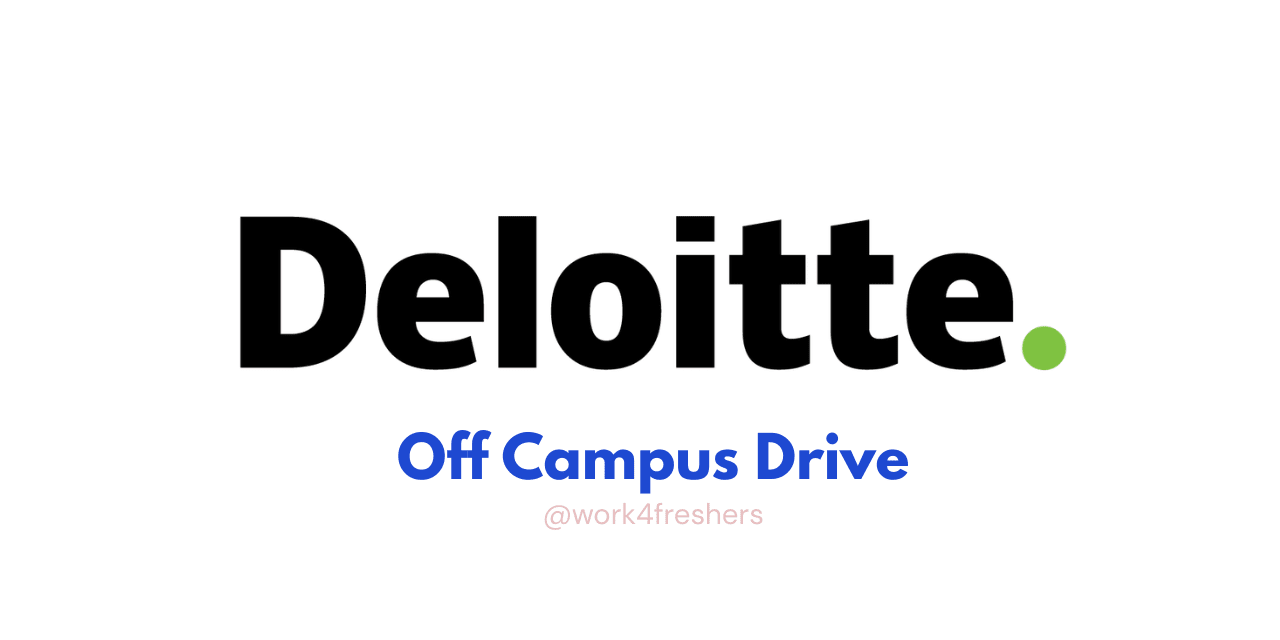Deloitte Off Campus hiring HR Intern in Mumbai | Amazing Opportunity