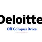 Deloitte Off Campus hiring HR Intern in Mumbai | Amazing Opportunity