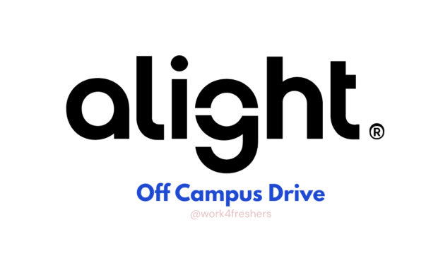 Alight Off Campus 2025 | Graduate Engineer Trainee | Gurgaon