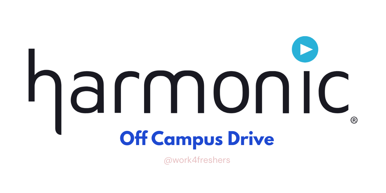 Harmonic Off Campus | Associate QA Engineer | Apply Now