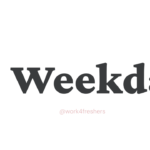Weekday Off Campus Hiring Software Engineer | Bengaluru