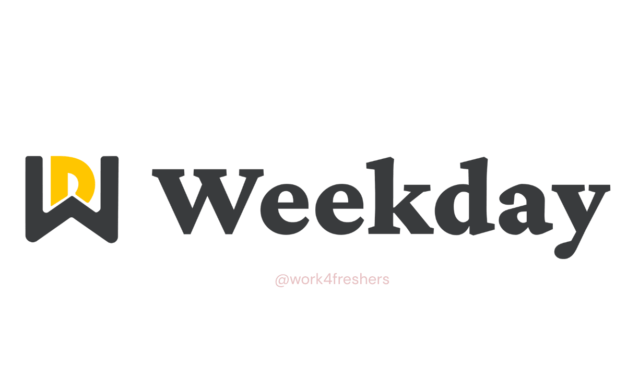 Weekday Off Campus Hiring Software Engineer | Bengaluru