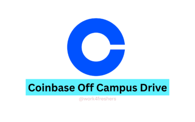 Coinbase Off Campus | Hiring Software Engineer Intern