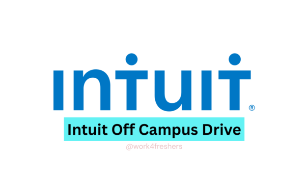 Intuit Off Campus Job Opportunity | Software Engineer | Bangalore