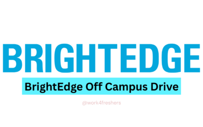 BrightEdge hiring Work From Home Job | Latest Update