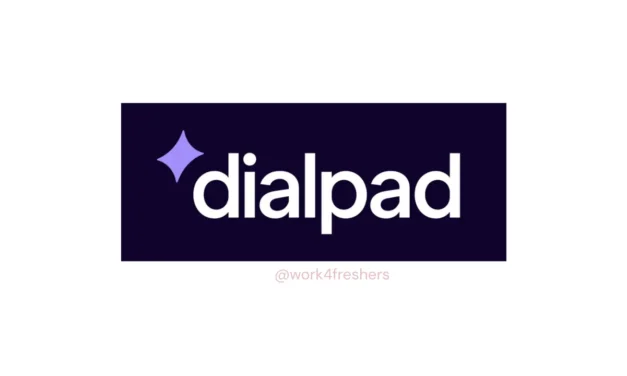 Dialpad Hiring Software Engineer for Bangalore Office | Apply Now