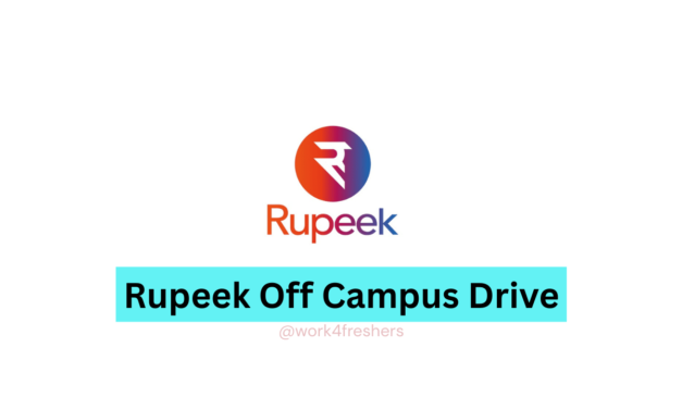Rupeek Off Campus Drive | SDE Hiring | Bengaluru Office