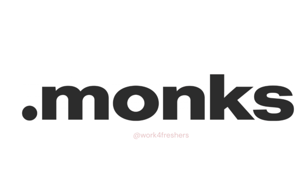 Monk is Hiring Software Engineer in Noida| Freshers can apply