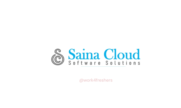 Saina Cloud Off Campus Hiring | Bengaluru | Apply Now