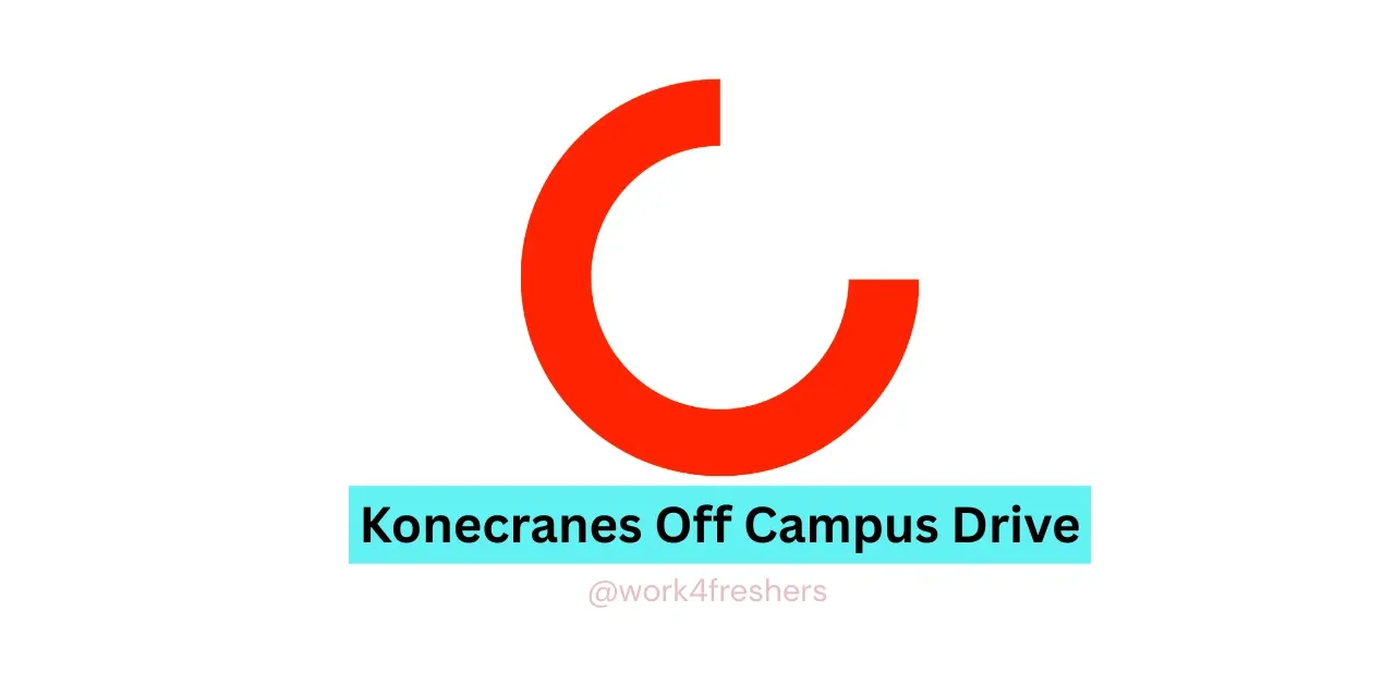 Trainee Vacancy Out from Konecranes Company | Pune