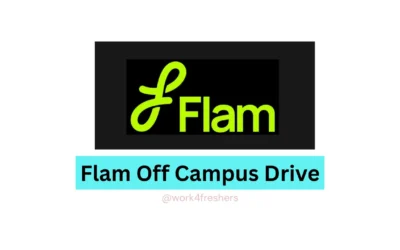 Flam Hiring Intern in Bengaluru Office | Freshers are Eligible